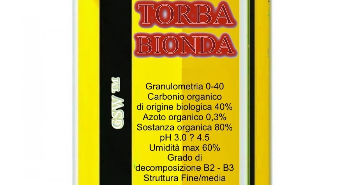 Torba Bionda Per Piante Acidofile TORBA (BIONDA) ACIDA DI SFAGNO (BALTIC PEAT) (c.ca 32-38 Kg – 250 Lt Torba Acida Sfagno Carnivore