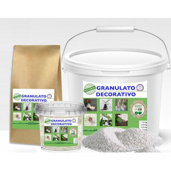 Ghiaia Gialla Per Acquario E Vasi - Sassolini Decorativi 12-18mm, 1.8kg, Naturale Dalla Spagna - Foto 11