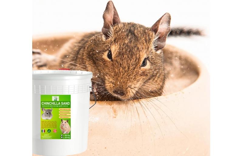 Croci Sand Clean - Sabbia Fine Per Bagno Di Cincillà E Piccoli Roditori - 1,2 Kg - Foto 2