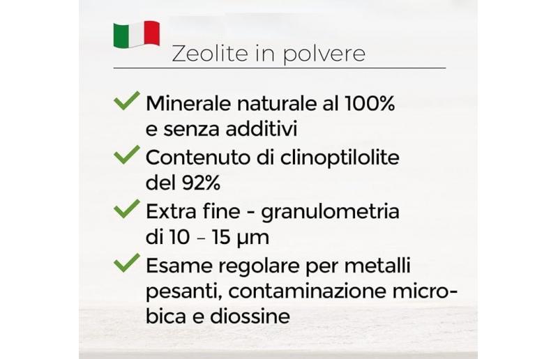 Zeolite In Polvere 8kg - Protettivo Naturale Per Piante Contro Funghi E Insetti - Foto 4